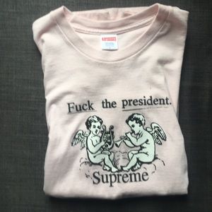 Supreme Fuck The President Tee